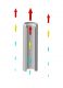 Стальной трубчатый радиатор с нижним подключением КЗТО Гармония 1-1500-10 нп прав