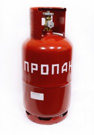 Баллон газовый бытовой (пропан) 12 литров