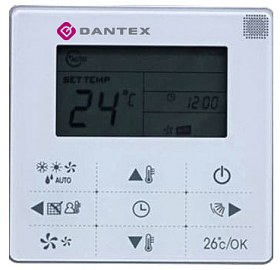 Пульт управления проводной Dantex MD-KJR90DP