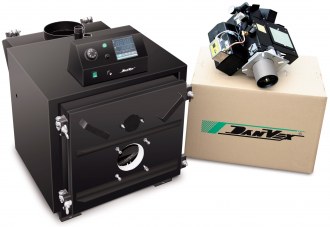 Котел на отработанном масле (отработке) DanVex B-220 (с горелкой)