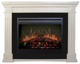 Деревянный портал Dimplex America белый дуб