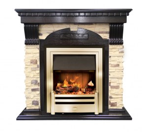 Каменный портал Dimplex Dublin арочный сланец