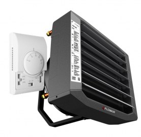 Водяной калорифер с вентилятором FLOWAIR LEO L3 комплект