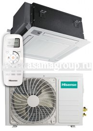 Кассетный кондиционер Hisense AUC-12HR4SAA / AUW-12H4SV (комплект)