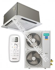 Кассетный кондиционер Hisense AUC-48UX4SFA / AUW-48U6SP1 (комплект)