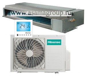 Канальный кондиционер Hisense AUD-12HX4SNL / AUW-12H4SV (зимний комплект)