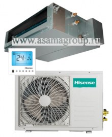 Канальный кондиционер Hisense AUD-24HX4SLH1 / AUW-24H4SF (комплект)