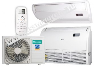 Напольно-потолочный кондиционер Hisense AUV-18UR4SA2 / AUW-18U4SS (комплект)