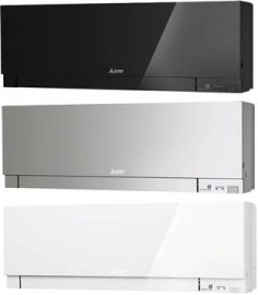 Инверторный настенный кондиционер Mitsubishi Electric MSZ/MUZ-EF25VE (B/S/W)