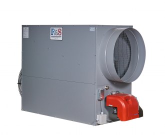 Газовый стационарный подвесной теплогенератор R&S R&S-120M
