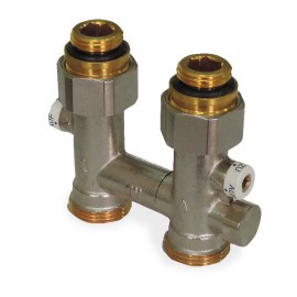 Узел нижнего подключения для двухтрубной системы Varmann 701331 (прямой)