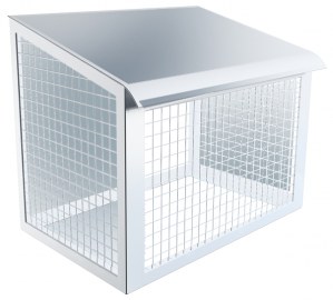 Защита разборная Антивандальная решетка (900×600×500)