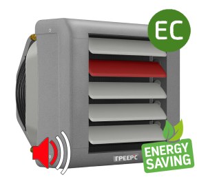 Водяной калорифер с вентилятором ГРЕЕРС ВС-1230ECM