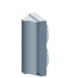 Электрическая тепловая воздушная завеса для автомоек Тепломаш КЭВ-24П7011Е