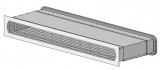 Комплект воздуховодов для с фильтром и алюминиевыми решетками Dantherm Through-wall duct kit 40T 094271
