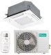 Инверторный кассетный кондиционер Hisense ACT-18UR4RCC8 / AUW-18U4RS7 (комплект)